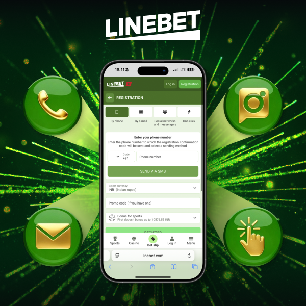Méthodes d'inscription aux Linebet